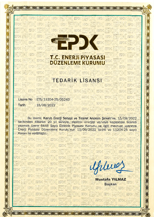 karub certificates image