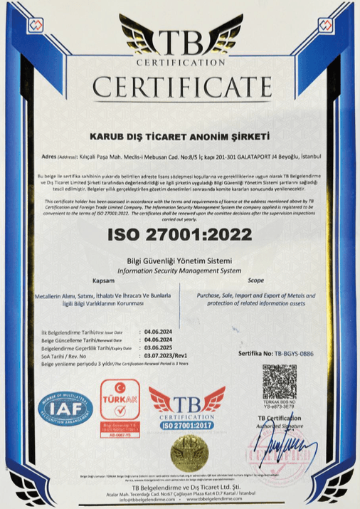 karub certificates image