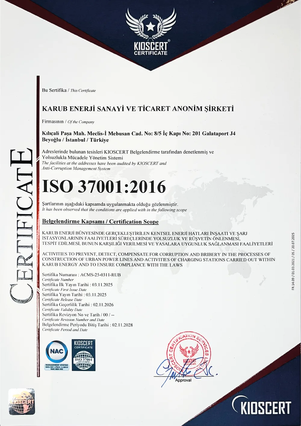 karub certificates image 2